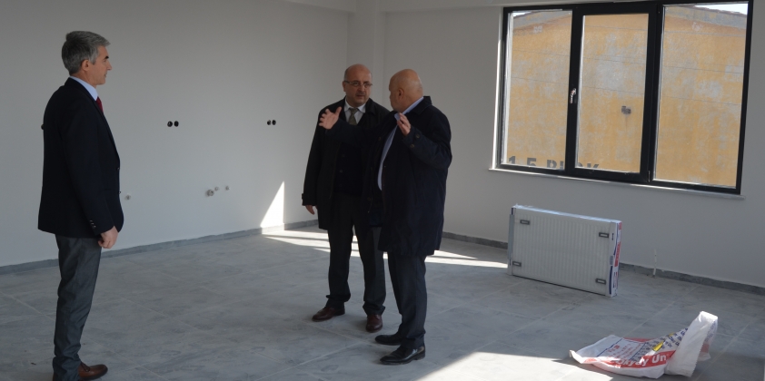 İlçemiz Kaymakamı ve Emniyet Müdürünün Karacabey TSO Mesleki Eğitim Merkezi Ziyareti