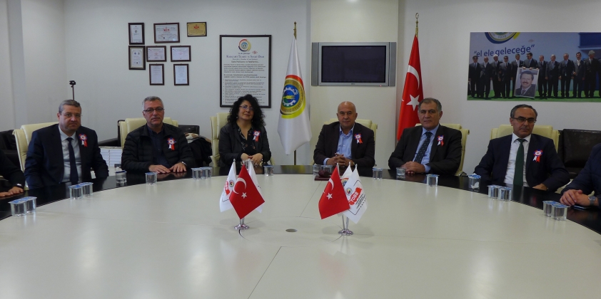 Vergi Dairesi Yetkililerinin Odamızı Ziyareti