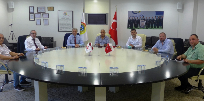 İnegöl TSO Yönetiminin Odamıza ve KTSO MEM'e Ziyareti