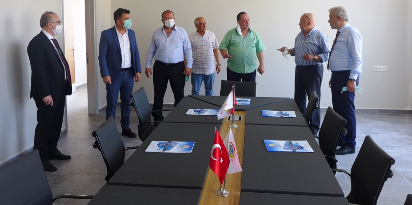 İnegöl TSO Yönetiminin Odamıza ve KTSO MEM'e Ziyareti