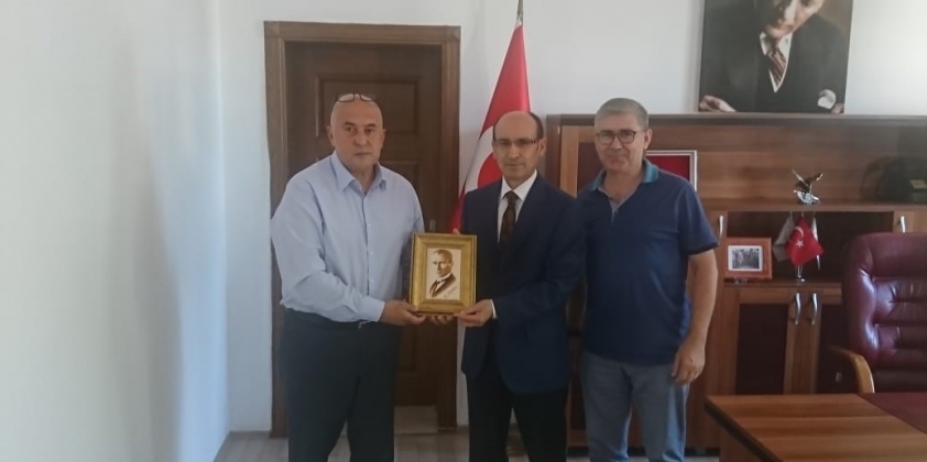 Kaymakamımız Tahsin Kurtbeyoğlu’na Hayırlı Olsun Ziyareti