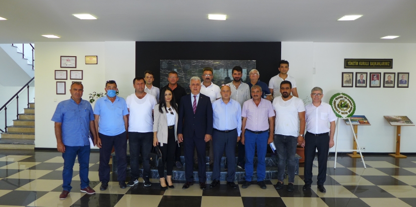 Şereflikoçhisar Ticaret Odası ve Şereflikoçhisar Ziraat Odası'nın Odamızı Ziyareti