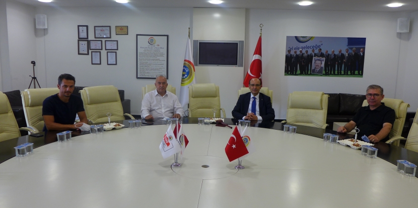 Kaymakamımız Tahsin Kurtbeyoğlu’nun Odamıza İade-i Ziyareti