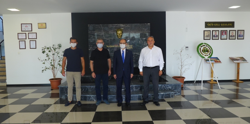 Kaymakamımız Tahsin Kurtbeyoğlu’nun Odamıza İade-i Ziyareti