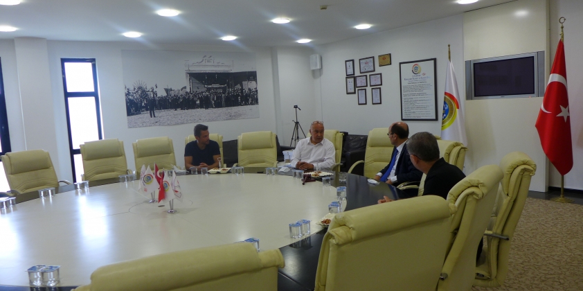 Kaymakamımız Tahsin Kurtbeyoğlu’nun Odamıza İade-i Ziyareti
