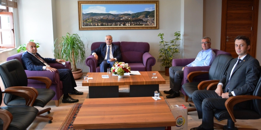 Karacabey TSO Heyetinden Bursa Vergi Dairesi Başkanına Ziyaret