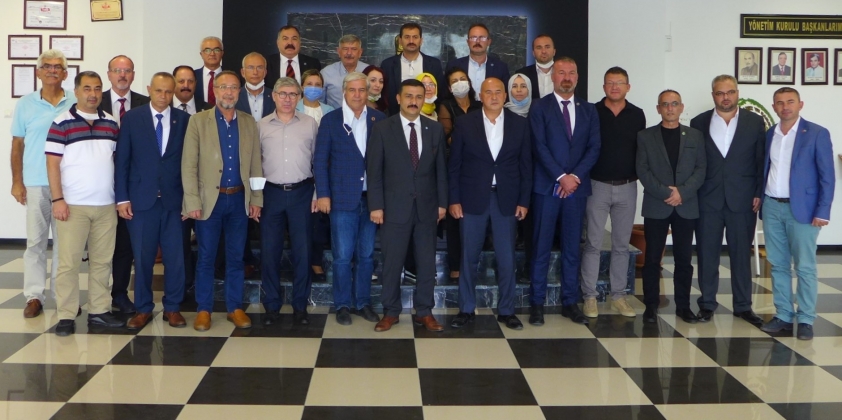 İYİ Parti Bursa İl Başkanı ve Karacabey İlçe Teşkilatının Odamızı Ziyareti