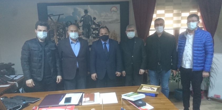 İlçe Tarım ve Orman Müdürü Davut Aytek'i Ziyaretimiz