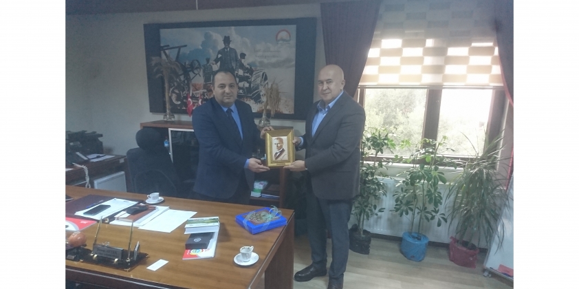 İlçe Tarım ve Orman Müdürü Davut Aytek'i Ziyaretimiz