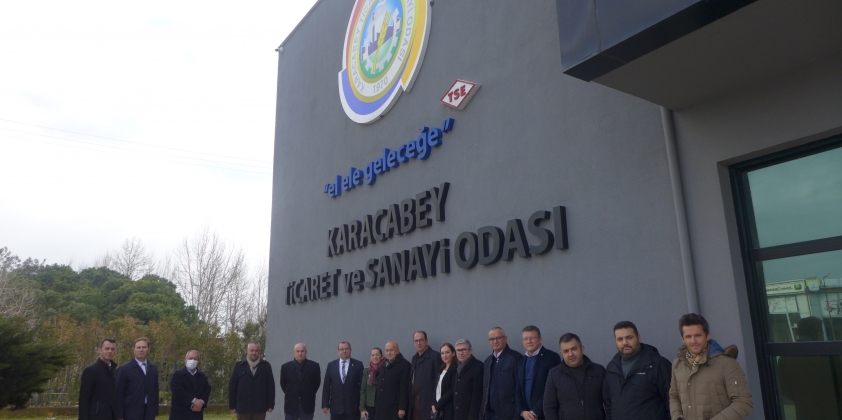 Biga TSO'dan Odamıza Ziyaret