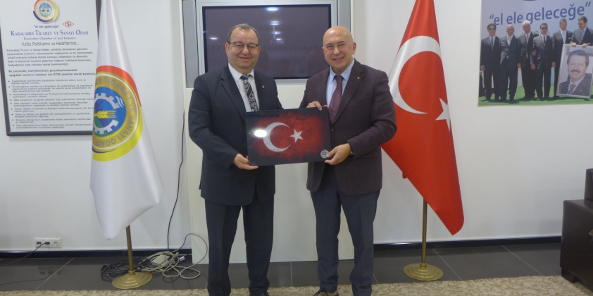 Biga TSO'dan Odamıza Ziyaret