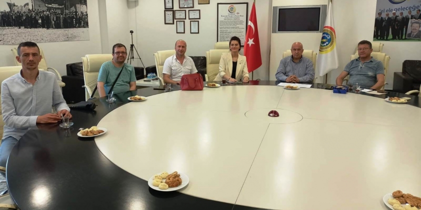  Memleket Partisi Karacabey İlçe Teşkilatı Odamızı ziyaret etti