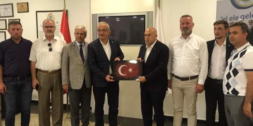 İyi Parti Teşkilatı'ndan Odamıza Ziyaret