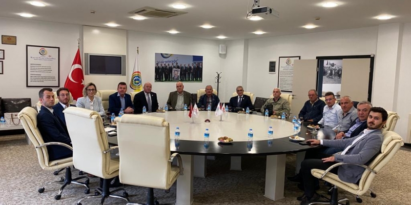 Demokrat Parti İlçe Teşkilatından Odamıza Hayırlı Olsun Ziyareti