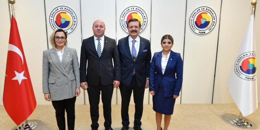 Türkiye Odalar ve Borsalar Birliği Başkanımız M.Rifat Hisarcıklıoğlu Ziyaretimiz