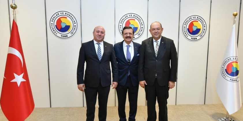Türkiye Odalar ve Borsalar Birliği Başkanımız M.Rifat Hisarcıklıoğlu Ziyaretimiz