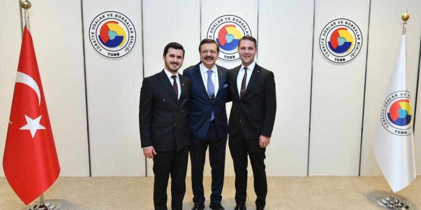 Türkiye Odalar ve Borsalar Birliği Başkanımız M.Rifat Hisarcıklıoğlu Ziyaretimiz