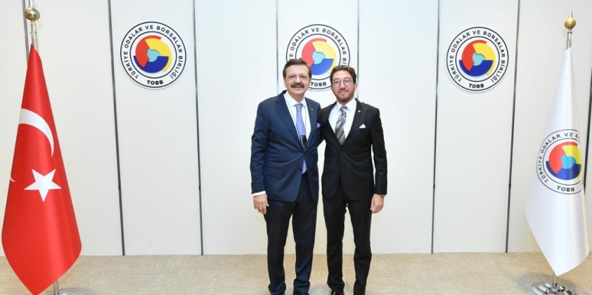 Türkiye Odalar ve Borsalar Birliği Başkanımız M.Rifat Hisarcıklıoğlu Ziyaretimiz