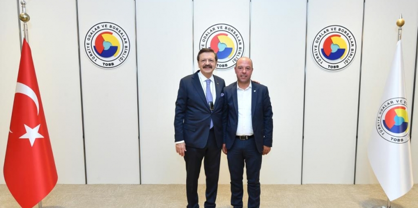 Türkiye Odalar ve Borsalar Birliği Başkanımız M.Rifat Hisarcıklıoğlu Ziyaretimiz