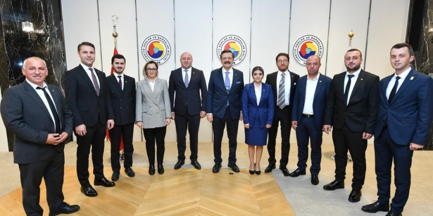 Türkiye Odalar ve Borsalar Birliği Başkanımız M.Rifat Hisarcıklıoğlu Ziyaretimiz