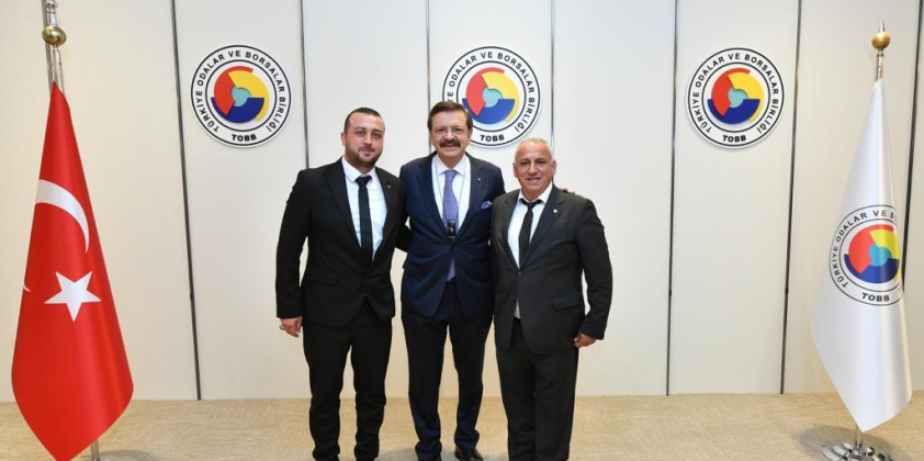 Türkiye Odalar ve Borsalar Birliği Başkanımız M.Rifat Hisarcıklıoğlu Ziyaretimiz