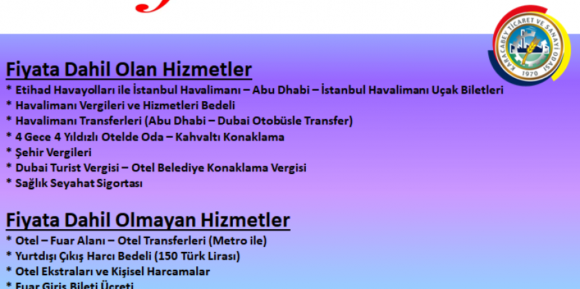 Dubai GULFOOD Gıda Fuarı