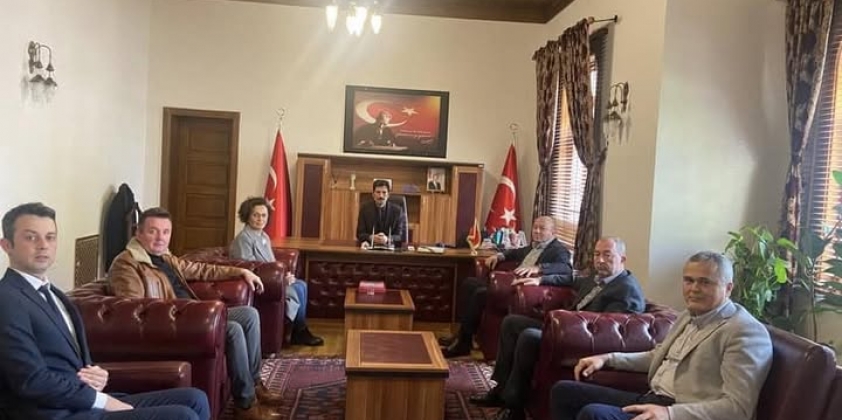 Karacabey Kaymakamı Sn. Hakan Kafkas'a ziyaretimiz