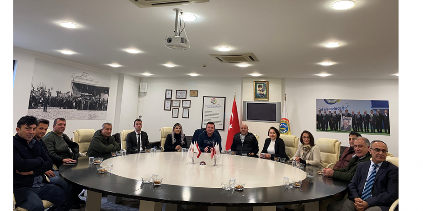 Karacabey Vergi Dairesi Yetkililerinin Odamızı Ziyareti