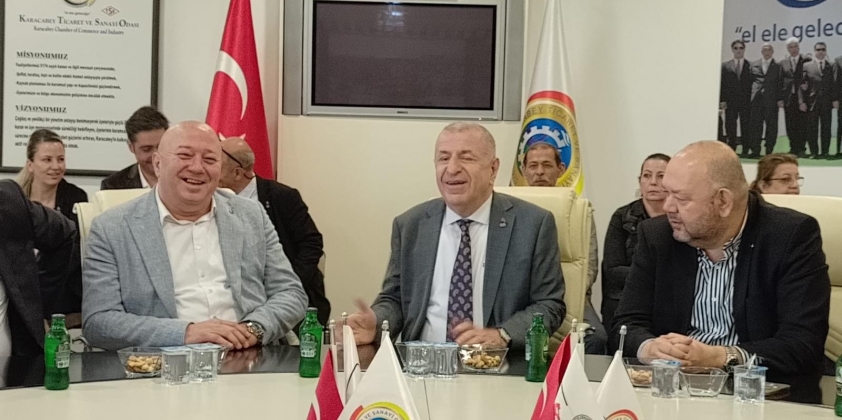 Karacabey Ticaret ve Sanayi Odası – Karacabey Ticaret Borsası - Karacabey Ziraat Odası olarak Zafer Partisi Genel Başkanı Prof. Dr. Ümit Özdağ’ı Karacabey Ticaret ve Sanayi Odası’nda ağırladık.