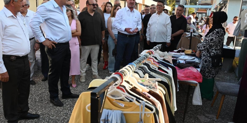  KARACABEY’DE GİRİŞİMCİLER ÇARŞISI HİZMETE AÇILDI