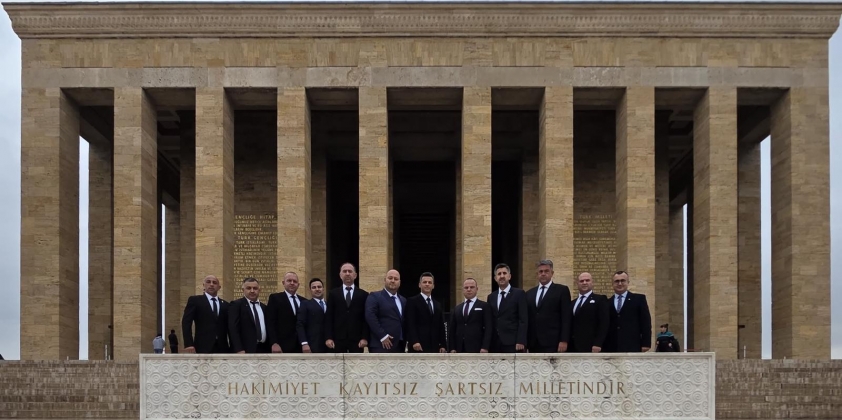 Karacabey TSO’dan İlk Ziyaret Ulu Önder Mustafa Kemal Atatürk’e