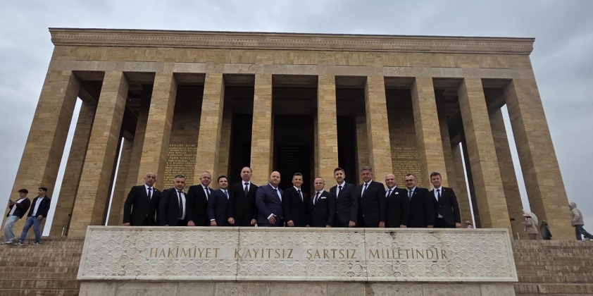 Karacabey TSO’dan İlk Ziyaret Ulu Önder Mustafa Kemal Atatürk’e