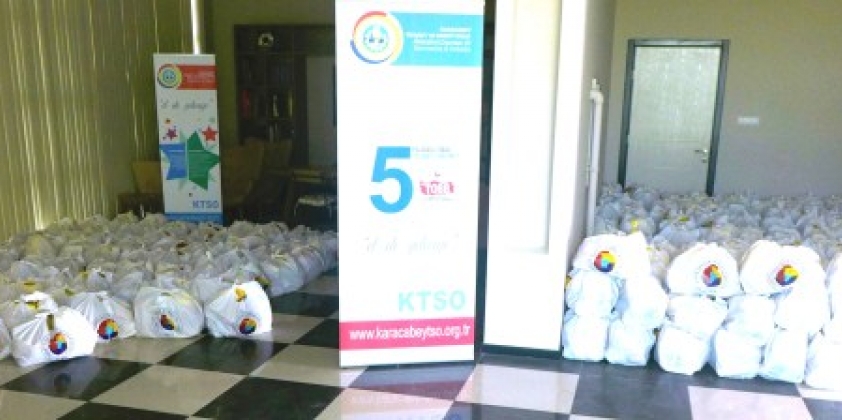 Karacabey TSO'nun Ramazan Yardımları Bu Yıl da İhtiyaç Sahibi Ailelere Ulaştırıldı